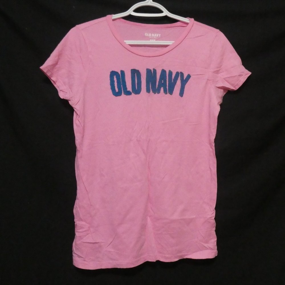 OLD NAVY | medium | 100% cotton | pink short sleeve tee